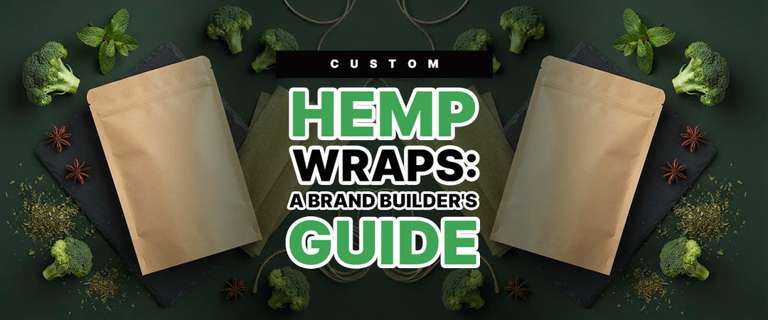 custom hemp wraps branded tobacco-free rolling wraps