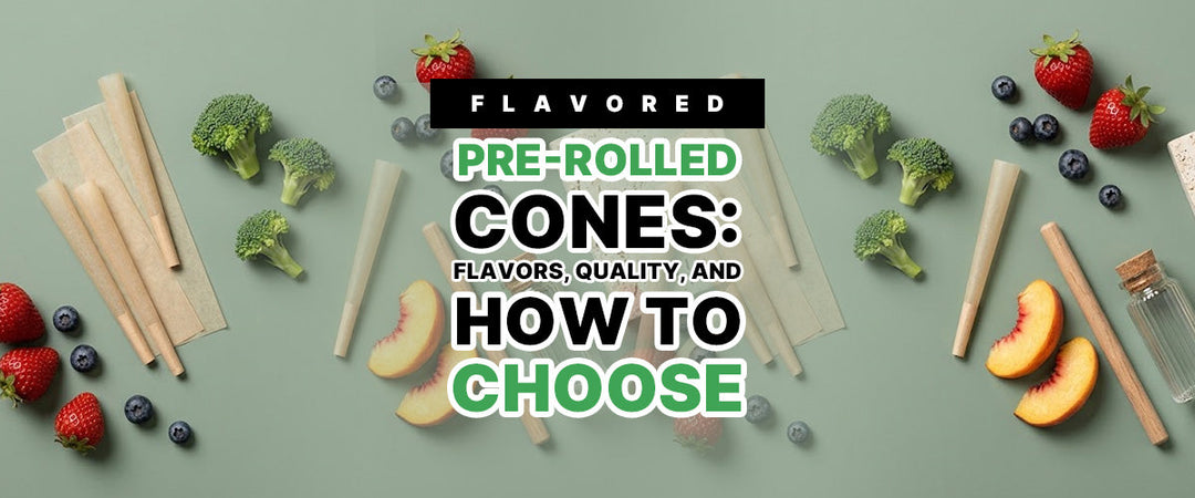 flavored pre rolled cones in a range of flavors