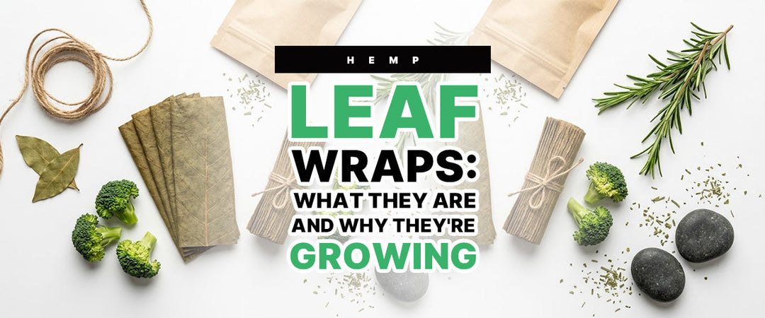 hemp leaf wraps natural tobacco-free rolling wraps
