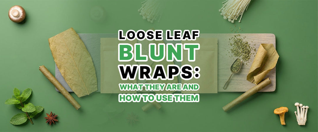  loose leaf blunt wraps natural whole leaf rolling wraps