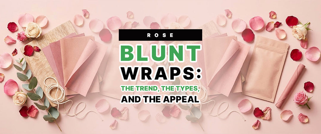 rose blunt wraps pink rose petal and rose themed wraps